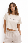 Daily Discipline Oversized T-Shirt – Minimal Streetwear Tee