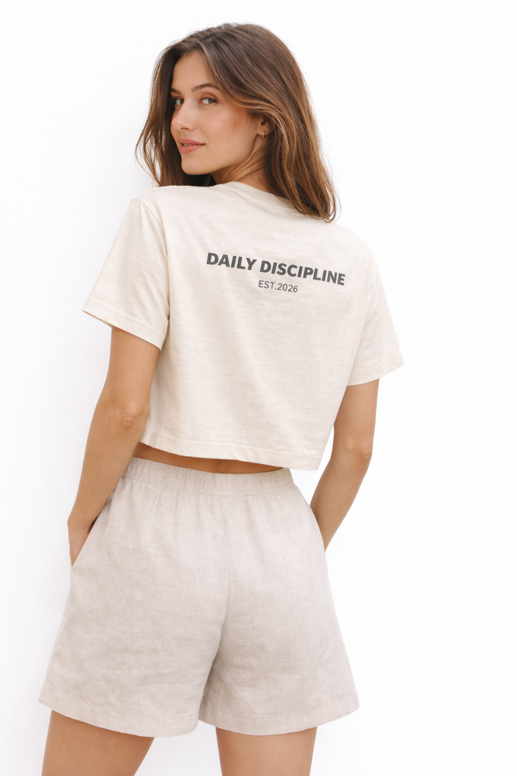 Daily Discipline Oversized T-Shirt – Minimal Streetwear Tee